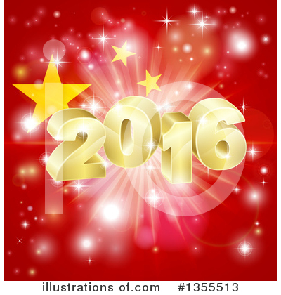 Royalty-Free (RF) New Year Clipart Illustration by AtStockIllustration - Stock Sample #1355513