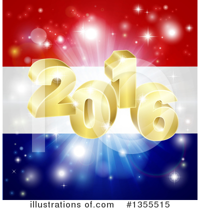 Dutch Flag Clipart #1355515 by AtStockIllustration