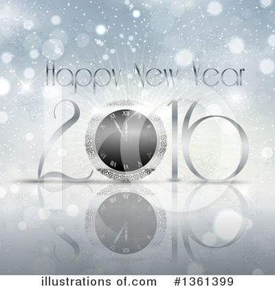 Royalty-Free (RF) New Year Clipart Illustration by KJ Pargeter - Stock Sample #1361399