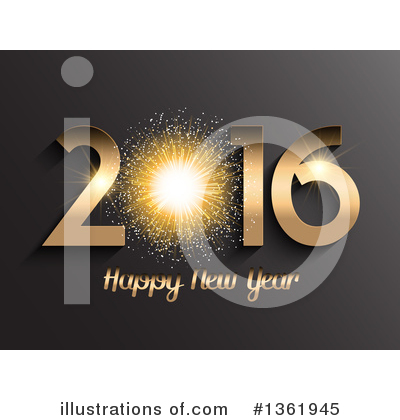 Royalty-Free (RF) New Year Clipart Illustration by KJ Pargeter - Stock Sample #1361945