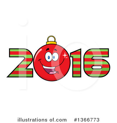 Bauble Clipart #1366773 by Hit Toon