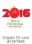 New Year Clipart #1367965 by Hit Toon