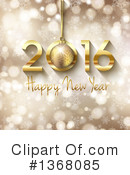 New Year Clipart #1368085 by KJ Pargeter