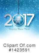 New Year Clipart #1423591 by KJ Pargeter