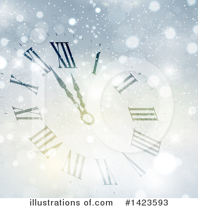 Royalty-Free (RF) New Year Clipart Illustration by KJ Pargeter - Stock Sample #1423593