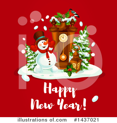 Royalty-Free (RF) New Year Clipart Illustration by Vector Tradition SM - Stock Sample #1437021