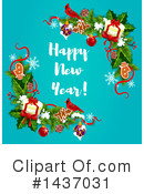 New Year Clipart #1437031 by Vector Tradition SM
