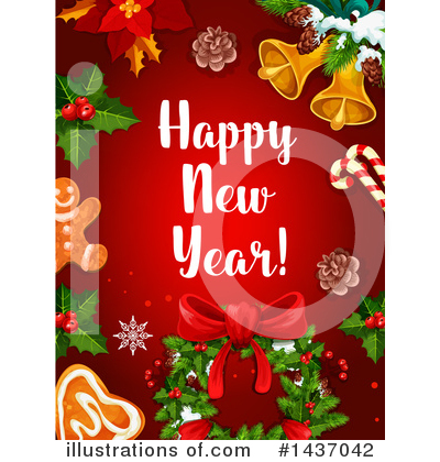 Royalty-Free (RF) New Year Clipart Illustration by Vector Tradition SM - Stock Sample #1437042
