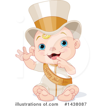 New Years Baby Clipart #1438087 by Pushkin