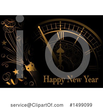 Royalty-Free (RF) New Year Clipart Illustration by dero - Stock Sample #1499099