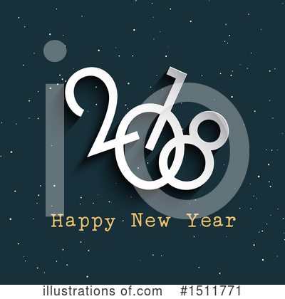Royalty-Free (RF) New Year Clipart Illustration by KJ Pargeter - Stock Sample #1511771