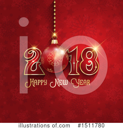 Royalty-Free (RF) New Year Clipart Illustration by KJ Pargeter - Stock Sample #1511780