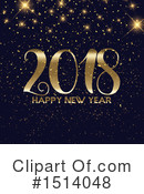 New Year Clipart #1514048 by KJ Pargeter