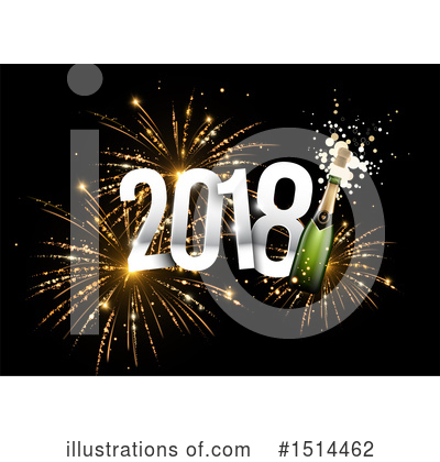 New Year Clipart #1514462 by beboy