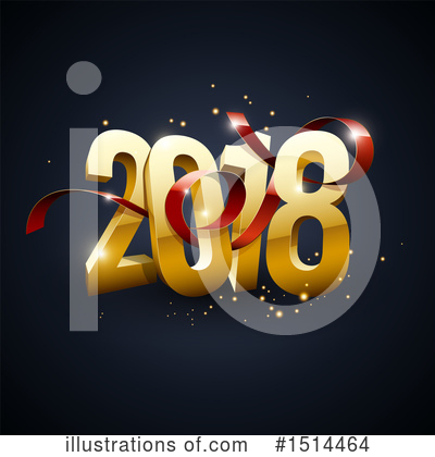 Royalty-Free (RF) New Year Clipart Illustration by beboy - Stock Sample #1514464