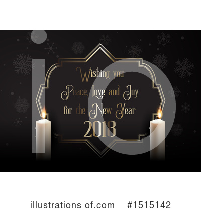 Royalty-Free (RF) New Year Clipart Illustration by KJ Pargeter - Stock Sample #1515142