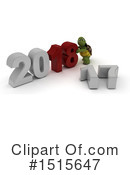 New Year Clipart #1515647 by KJ Pargeter