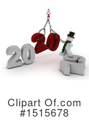 New Year Clipart #1515678 by KJ Pargeter