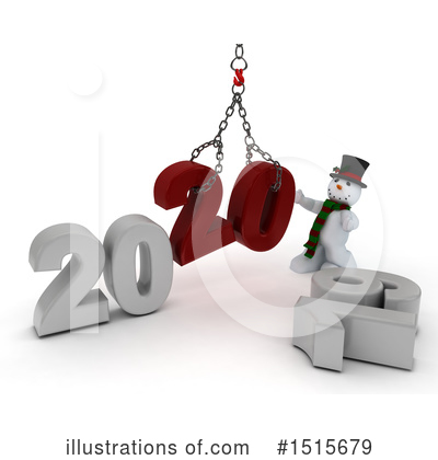 Royalty-Free (RF) New Year Clipart Illustration by KJ Pargeter - Stock Sample #1515679