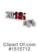 New Year Clipart #1515712 by KJ Pargeter