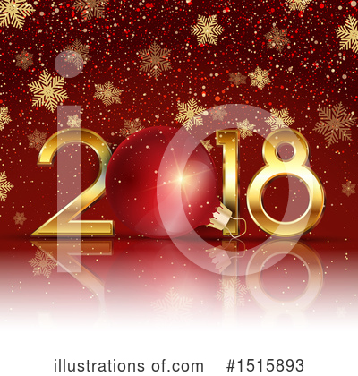 Royalty-Free (RF) New Year Clipart Illustration by KJ Pargeter - Stock Sample #1515893