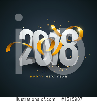 Royalty-Free (RF) New Year Clipart Illustration by beboy - Stock Sample #1515987