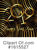 New Year Clipart #1615527 by KJ Pargeter