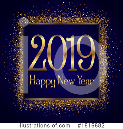 Royalty-Free (RF) New Year Clipart Illustration by KJ Pargeter - Stock Sample #1616682