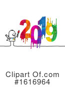 New Year Clipart #1616964 by NL shop