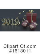New Year Clipart #1618011 by KJ Pargeter