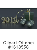 New Year Clipart #1618558 by KJ Pargeter