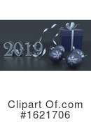 New Year Clipart #1621706 by KJ Pargeter