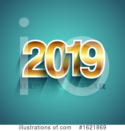 Royalty-Free (RF) New Year Clipart Illustration by KJ Pargeter - Stock Sample #1621869