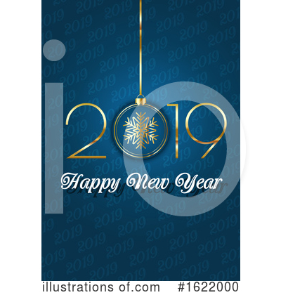 Royalty-Free (RF) New Year Clipart Illustration by KJ Pargeter - Stock Sample #1622000