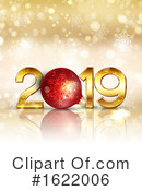 New Year Clipart #1622006 by KJ Pargeter