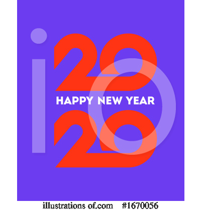 Royalty-Free (RF) New Year Clipart Illustration by elena - Stock Sample #1670056