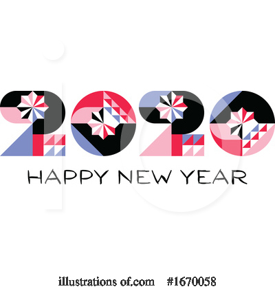Royalty-Free (RF) New Year Clipart Illustration by elena - Stock Sample #1670058