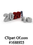 New Year Clipart #1688925 by KJ Pargeter