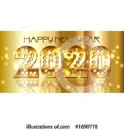 Royalty-Free (RF) New Year Clipart Illustration by KJ Pargeter - Stock Sample #1690778