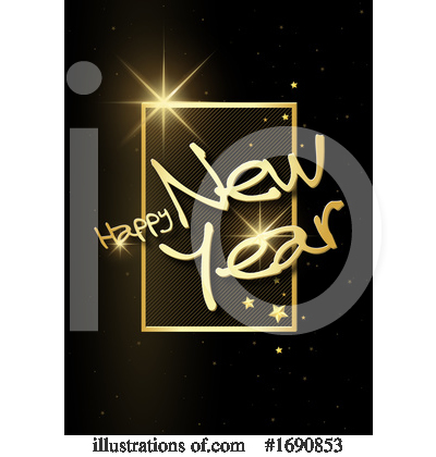 Royalty-Free (RF) New Year Clipart Illustration by dero - Stock Sample #1690853