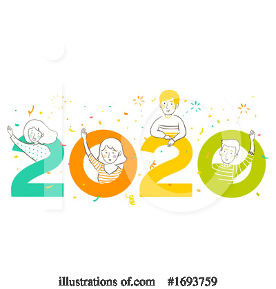 Royalty-Free (RF) New Year Clipart Illustration by BNP Design Studio - Stock Sample #1693759