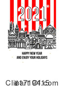 New Year Clipart #1719415 by elena