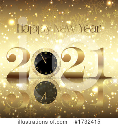 Royalty-Free (RF) New Year Clipart Illustration by KJ Pargeter - Stock Sample #1732415