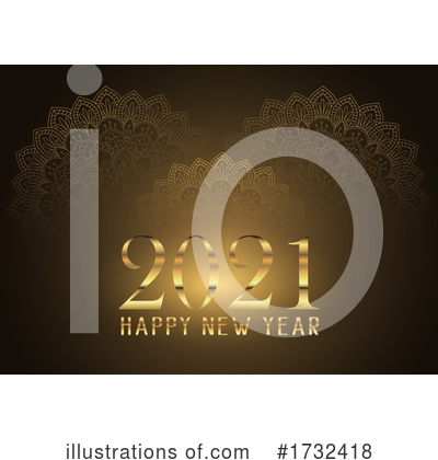 Royalty-Free (RF) New Year Clipart Illustration by KJ Pargeter - Stock Sample #1732418