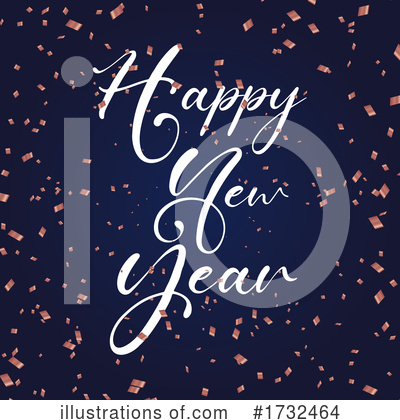 New Year Clipart #1732464 by KJ Pargeter