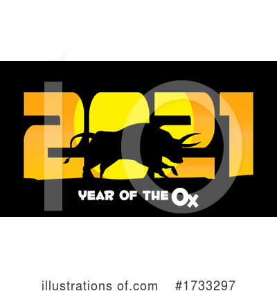 New Year Clipart #1733297 by Hit Toon