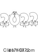 New Year Clipart #1746972 by Hit Toon