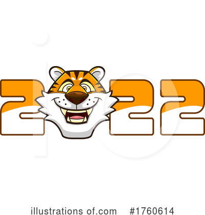 Tiger Clipart #1760614 by Hit Toon