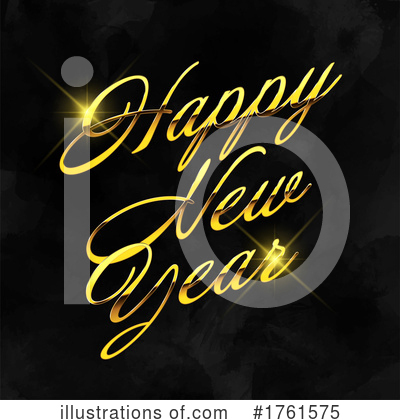 New Year Clipart #1761575 by KJ Pargeter