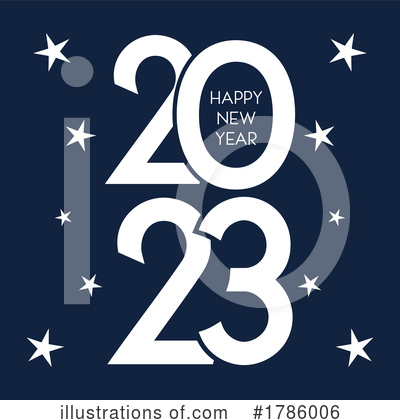 New Year Clipart #1786006 by KJ Pargeter
